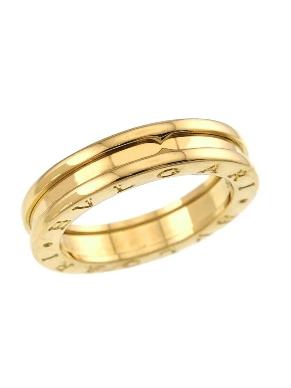 Bvlgari Band 57 Ring 18K Yellow Gold